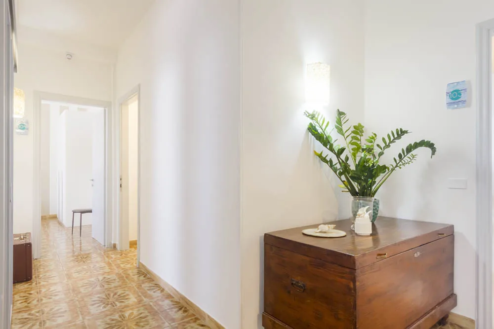 Particolare accogliente degli ambienti del B&B Villa Ginevra a Otranto